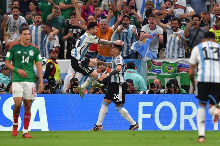 Así fue el minuto a minuto del triunfo de Argentina sobre México