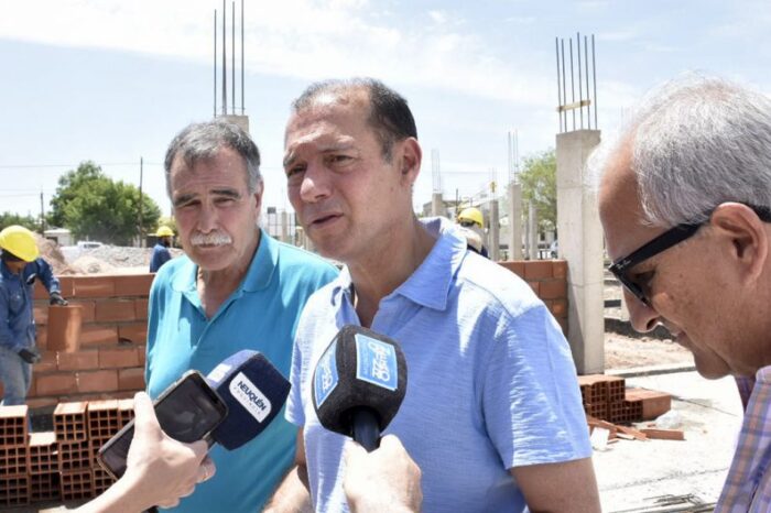 Avanza la obra del CFP Nº 29 de Centenario