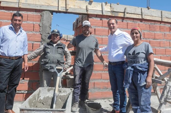 Jornada de trabajo del gobernador en Las Coloradas y Paso Aguerre