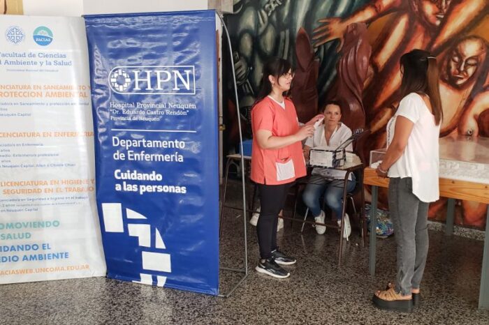 Salud realizó test del Virus de Papiloma Humano (VPH) en la UNCo