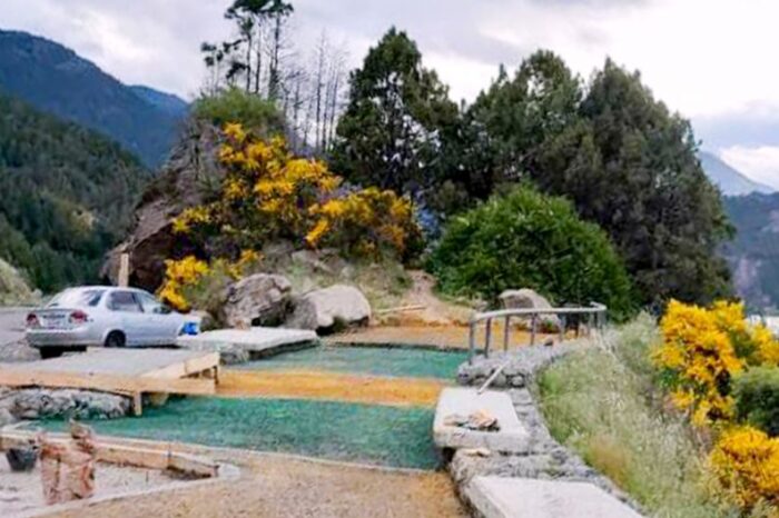 La Provincia construye el nuevo mirador Michel Rinke en San Martín de los Andes