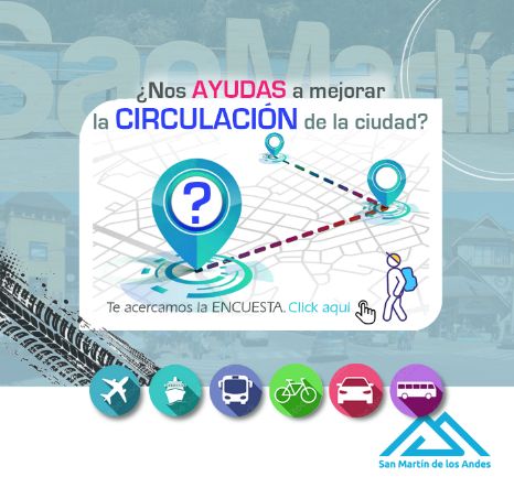 Encuesta: ¿Nos ayudás a mejorar la circulación de la ciudad?