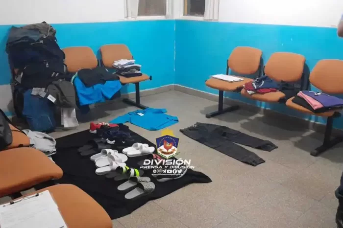 Robó en una tienda de ropa, lo descubrieron y fue demorado por Personal Policial en Cutral Có