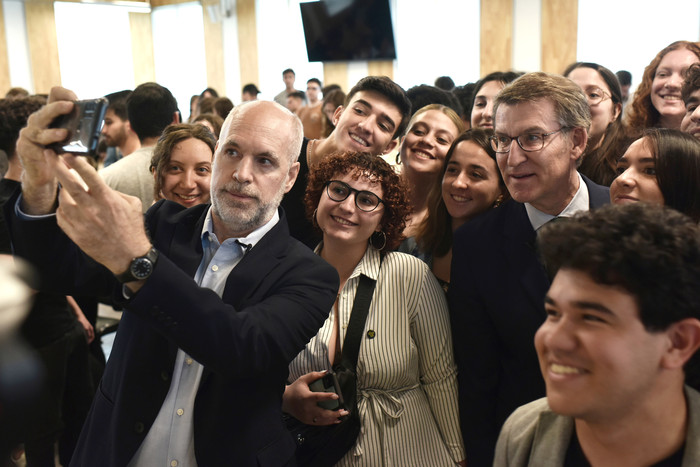 Rodríguez Larreta se reunió con el presidente del Partido Popular de España