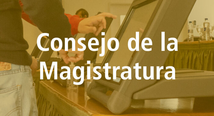 El 22 de noviembre &nbsp;se grabarán los DVD’s con la oferta electoral para las elecciones del Consejo de la Magistratura