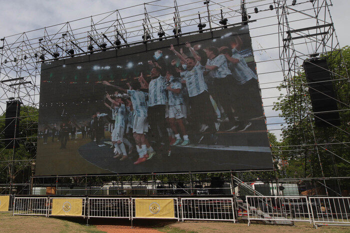 Encuentro Mundial BA, un espacio en Plaza Seeber en Palermo para que los vecinos y vecinas disfruten el mundial
