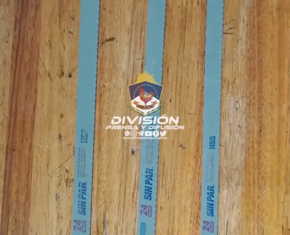 Un hombre quiso ingresar tres hojas de sierra para cortar barrotes a una alcaidía, fue descubierto y termino demorado