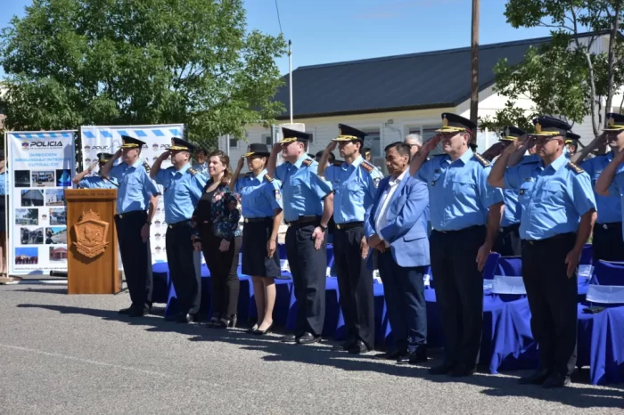Acto por el 32° Aniversario del Comando Radioeléctrico Cutral Có – Plaza Huincul