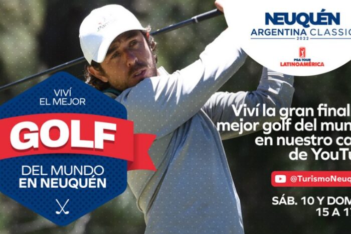 Comenzó el mejor golf del mundo en el Neuquén Argentina Classic