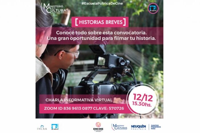 Charla informativa virtual sobre el concurso del INCAA «Historias Breves»