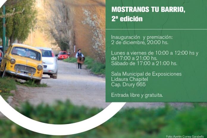 Mostranos tu Barrio 2: este viernes, se inauguró de muestra y premiación de fotografías seleccionadas