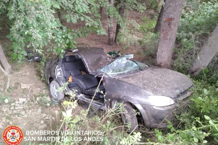 Incidente vial sobre la Ruta 48