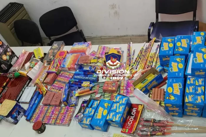 Allanan y secuestran pirotecnia que era comercializada ilegalmente