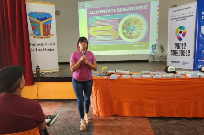 Se capacitó a promotores y promotoras de Punto Saludable en Las Ovejas
