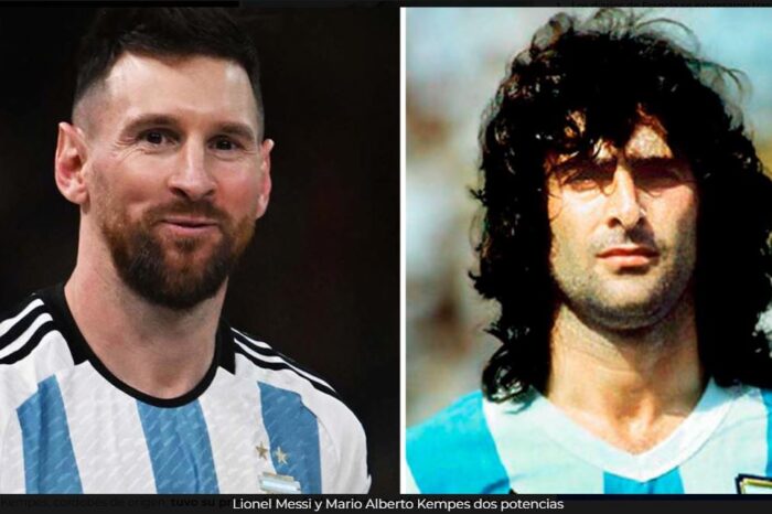 Messi y Kempes, unidos por coincidencias y una línea de tiempo