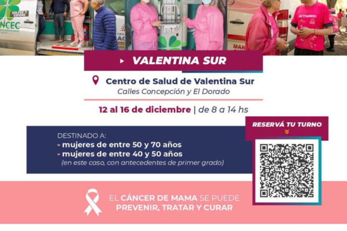 Última semana para las mamografías gratuitas que ya suman 2500 atenciones en lo que va del año