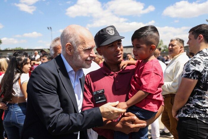 El Jefe de Gobierno Porteño participó del egreso de 480 cadetes de la Policía de la Ciudad