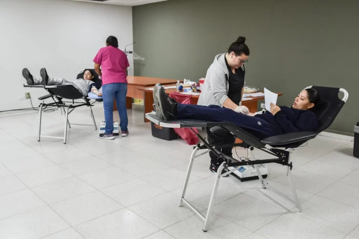 Exitosa campaña de donación de sangre en la Jefatura de Policía de Neuquén