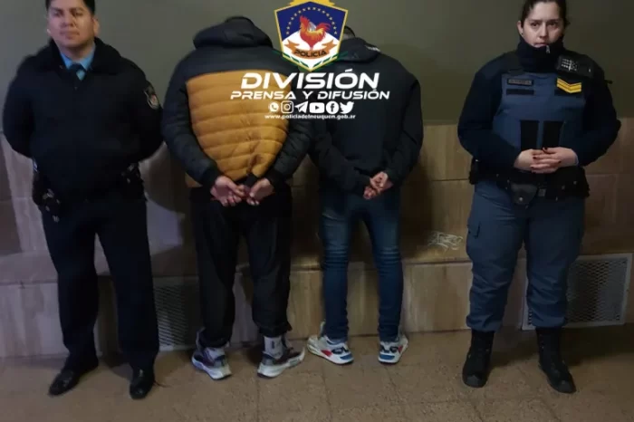 Dos hombres demorados por robo en grado de tentativa