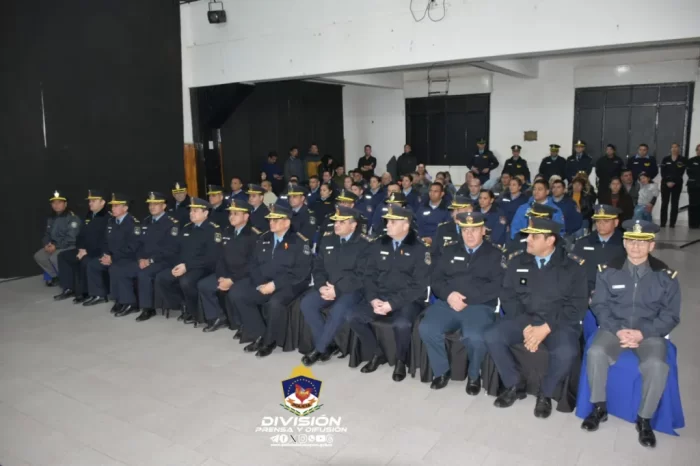 Acto finalización curso capacitación para la Jerarquía de Cabo Primero-Dirección Seguridad Interior Zapala