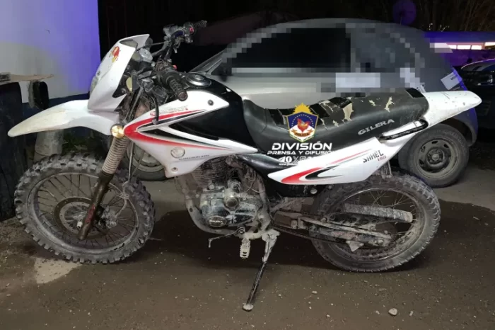 Personal de la Comisaría 11º: Demoraron a un hombre y secuestraron motocicleta robada