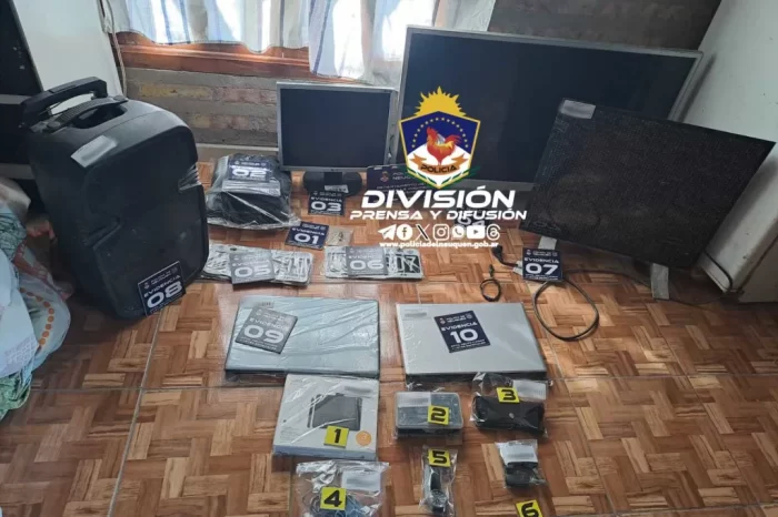 Recuperan elementos robados y demoraron a quien intentaba venderlos