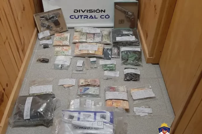 Cutral Có: Importante golpe al narcotráfico