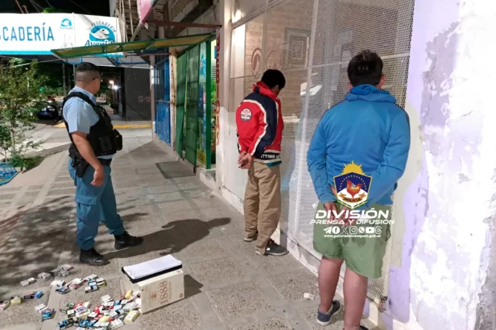 Neuquén: Demoran a dos jóvenes por robo