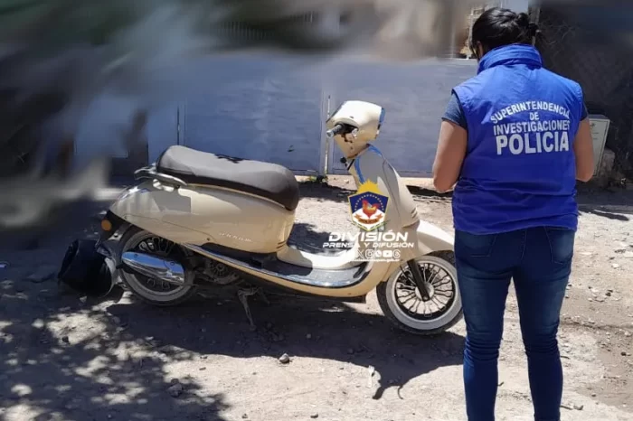 Neuquén: Recuperan motocicleta robada