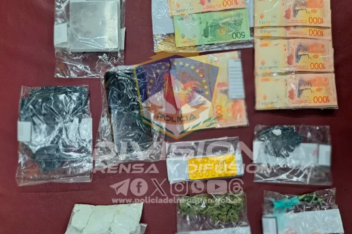 Exitosos operativos antinarcomenudeo.- Desarticulan dos redes de venta de drogas en Neuquén