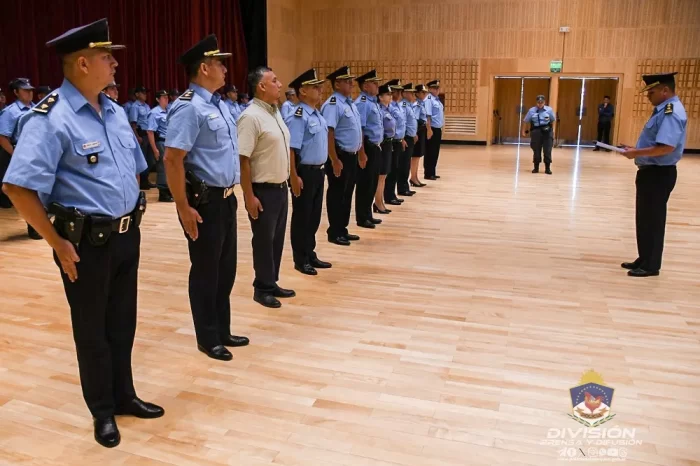 Dirección Seguridad Interior Cutral-Có: Puesta en cargo nuevos Jefes de Comisarías y Divisiones