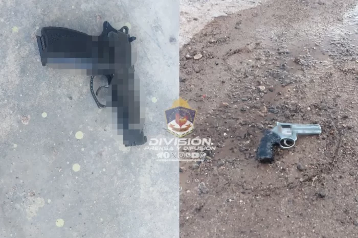 Disturbios con demorados y el secuestro de armas de fuego