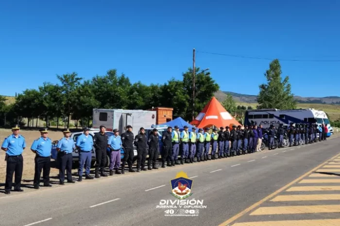 CHOS MALAL: Cobertura de seguridad Fiesta de San Sebastián