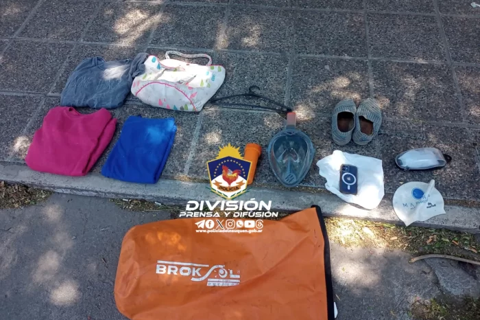 Rápido accionar policial logra recuperar elementos sustraídos a un turista