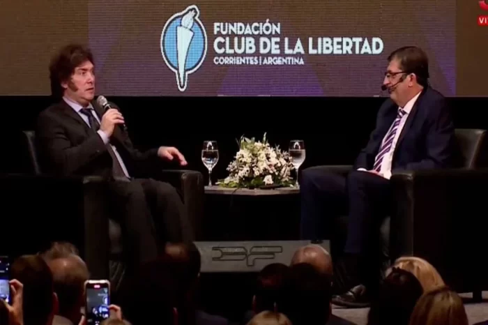 Milei comparó al Congreso con un "nido de ratas" y dijo que los políticos "son una mierda"