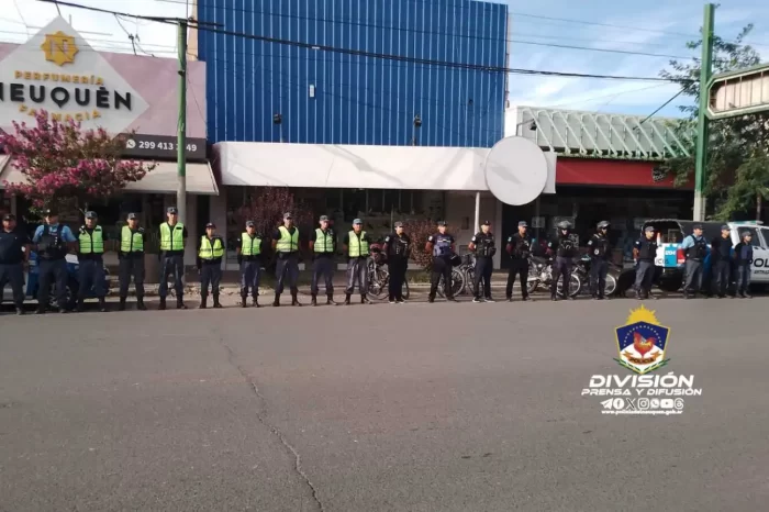 Neuquén: Operativo de alto Impacto en distintas zonas de la ciudad y alrededores