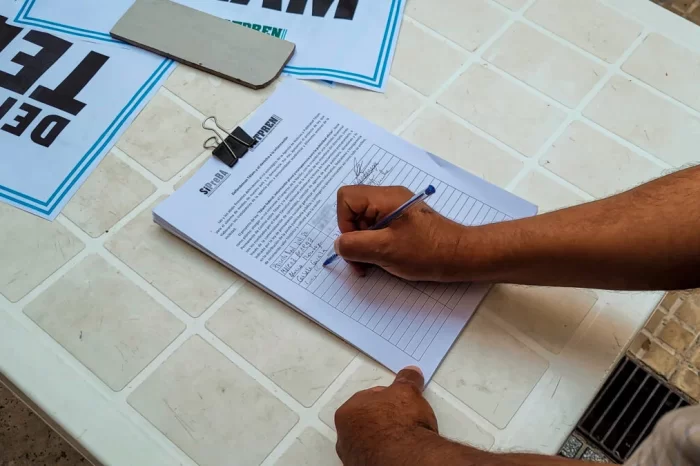 ¡Sumate! Los trabajadores de Télam juntamos firmas en apoyo al proyecto de ley por una agencia federal