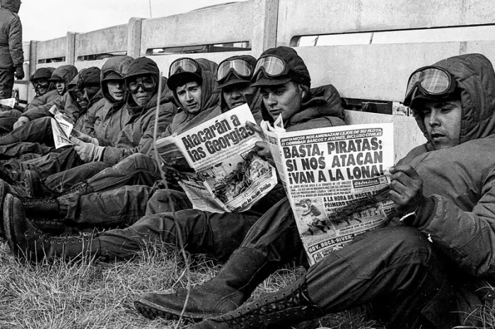 “Télam es parte de mi vida porque gracias a la foto que me sacaron en Malvinas, mis viejos supieron que estaba vivo”, dice el excombatiente Saúl Pérez  