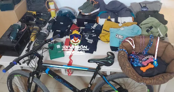 Allanamiento permite recuperar bienes mal habidos