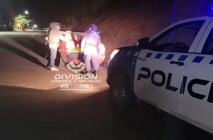 San Martín de los Andes: Demorado con droga en una identificación de rutina