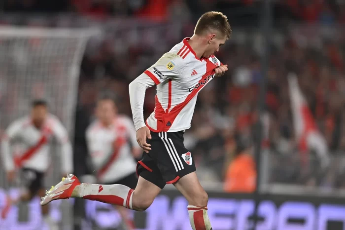 River le ganó a Sarmiento por la Liga Profesional en el último partido de Demichelis como entrenador