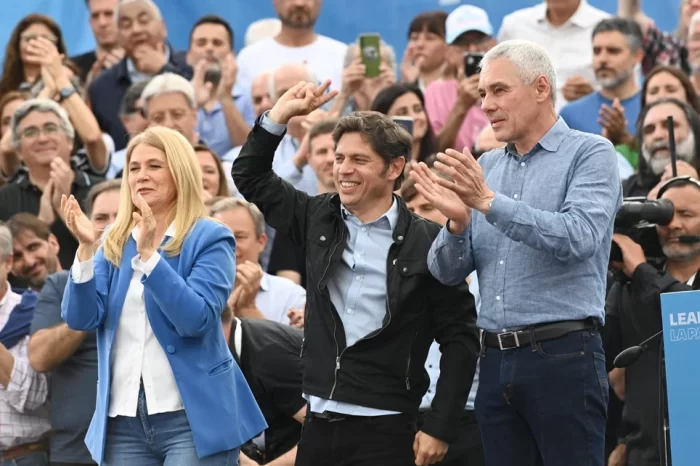 Kicillof en el acto por el 17 de Octubre: "Nadie va a robarle la alegría" a los peronistas