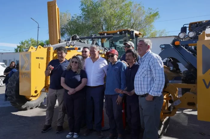 Vialidad Provincial recibió nuevas maquinarias para mejorar las rutas
