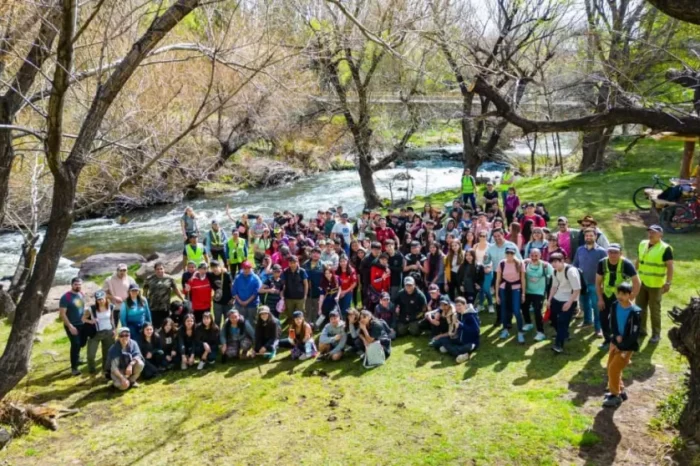 Jornadas ambientales con estudiantes de Loncopué
