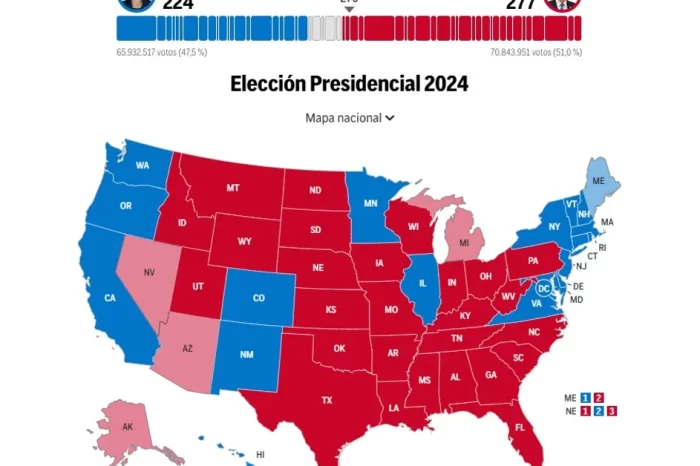 Resultados elecciones en Estados Unidos 2024: Donald Trump se declaró ganador y afirmó: "Tuvimos una victoria política histórica"