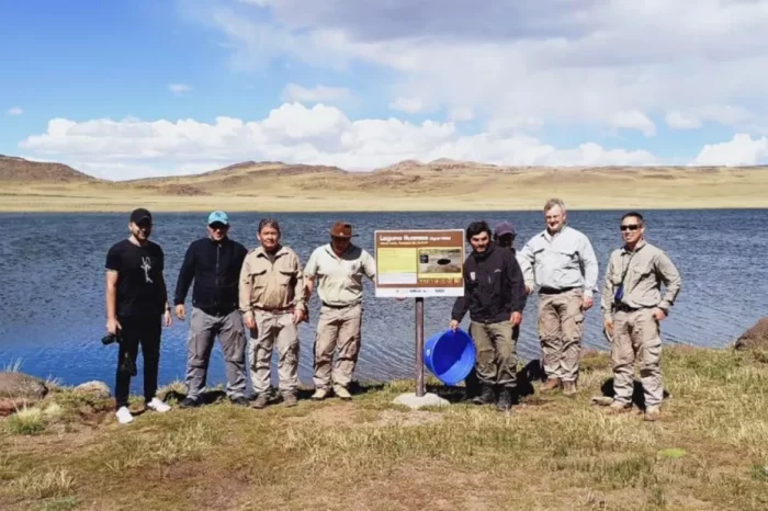 El CEAN asegura la continuidad de la pesca deportiva en Laguna Huaraco