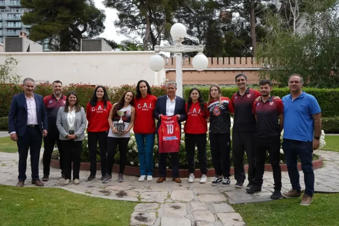 La provincia realizó aporte al club que logró un histórico resultado nacional