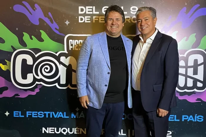 Figueroa y Gaido encabezaron la presentación de la Fiesta Nacional de la Confluencia