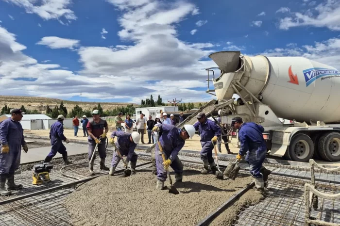Se inició la obra del CPEM 98 de Los Catutos