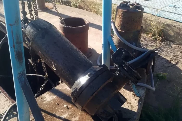 EPAS normalizó el funcionamiento de un pozo de cloacas en Junín de los Andes